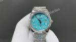 Clean Factory Rolex Datejust Tiffany Blue Face 41mm 3235 Movement Jubilee Watch